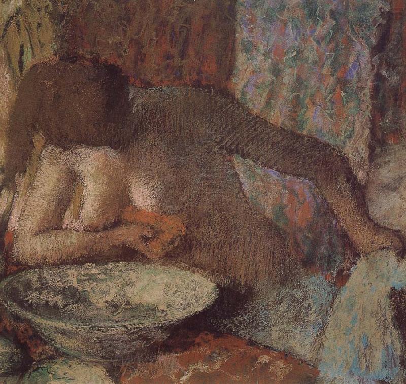 Lady in the bathroom, Edgar Degas